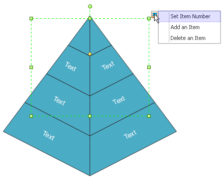 draw pyramid diagram